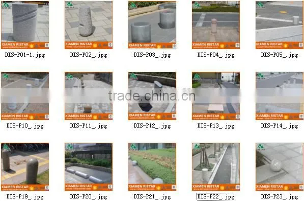 Car parking stone pillar DIS-P04