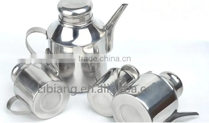 mirror polished stainless steel oilcan