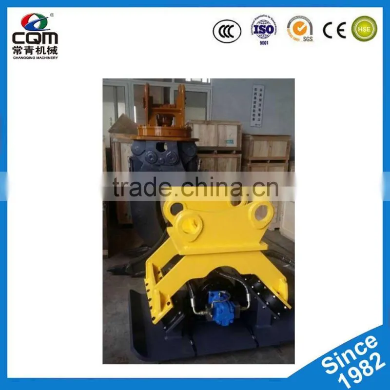 hydraulic plate compactor machine for excavator