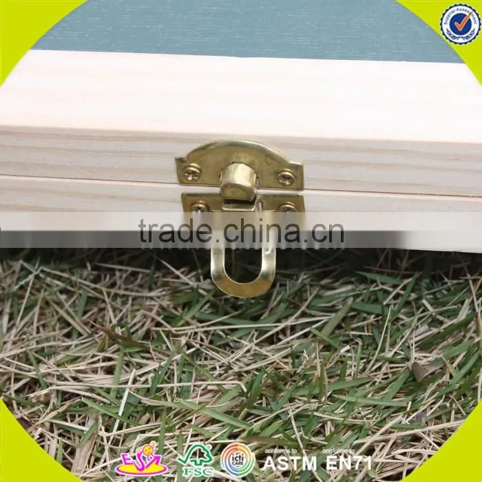 2017 wholesale baby wooden sketchpad toys mini kids wooden sketchpad toys, educational children wooden sketchpad toys W12B095