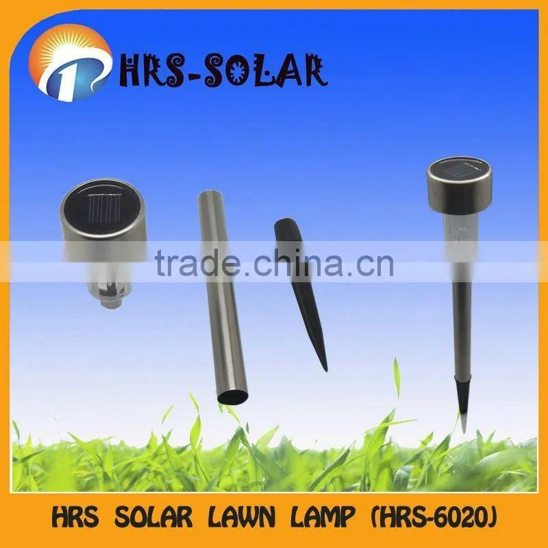 2012 HOT SELLING HRS solar garden light /HRS solar lawn lamp