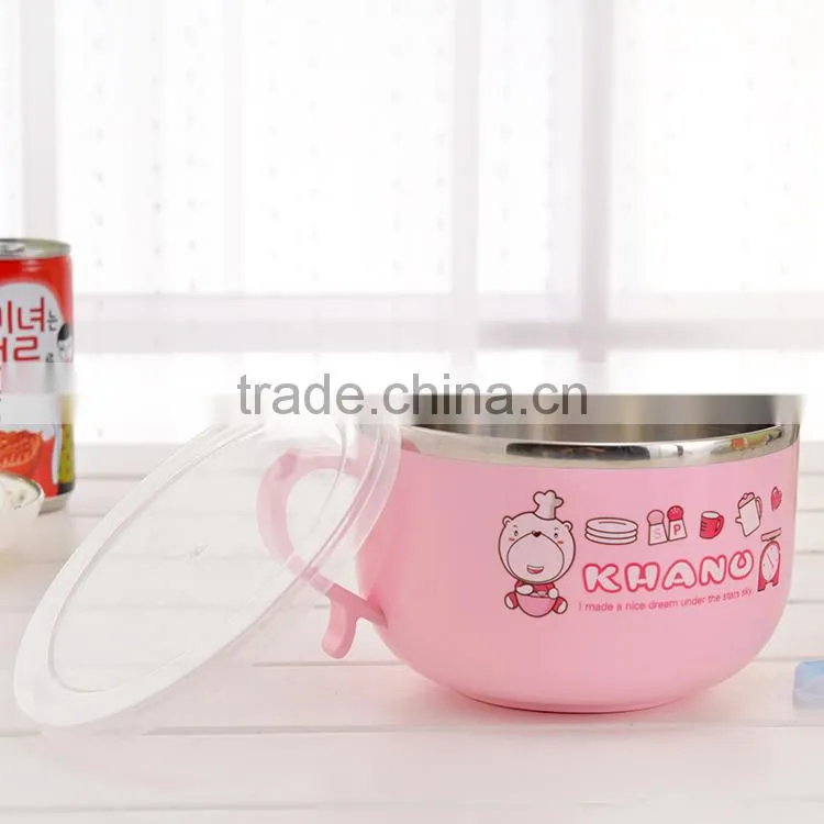 stainless steel bento lunch box for children