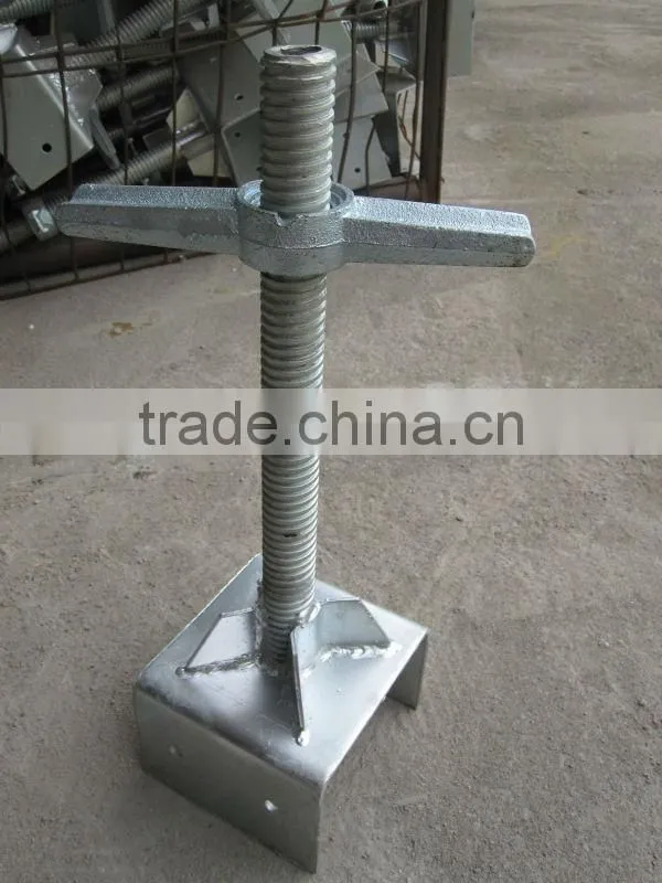 Adjustable Threaded Jack Base screw jack