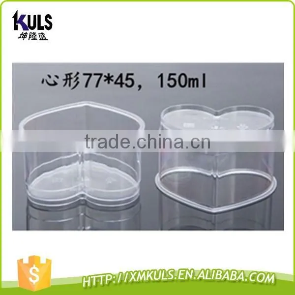 Food grade disposable dessert ice cream container plastic cup square round special shape dessert cups