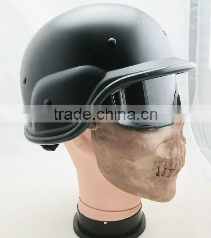 Plastic Skull Half Face Safety Mask