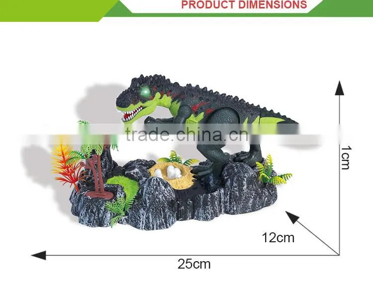 Most popular battery operated king world mini dinosaur toys