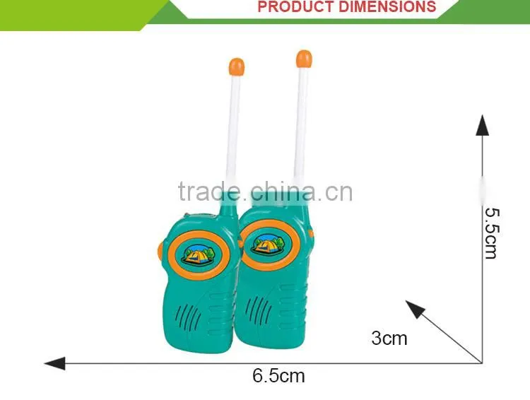Newest children outdoor camping set plastic intercom phone toys