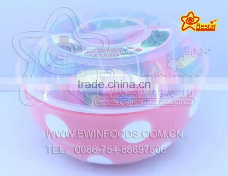 Lunch Box Bubble Gum with Funny Tattoo