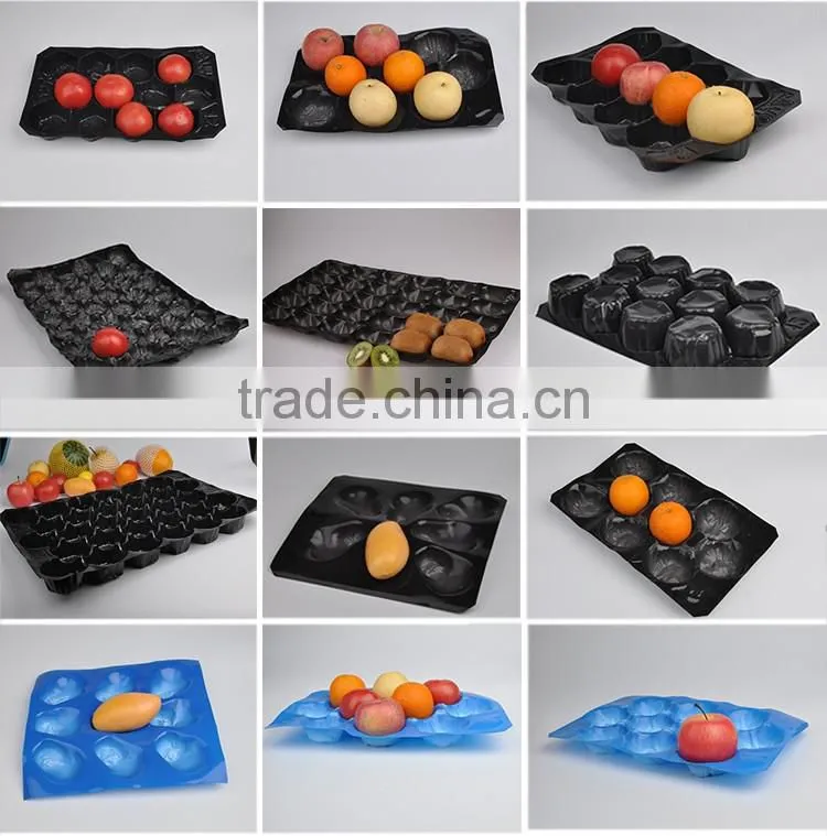 FDA Approval Vacuum Formed Blister Packaging 29x49cm Alveolus PP Tray For Fresh Fruits