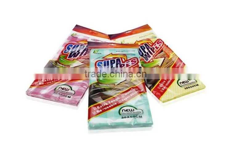 2017 popular spunlace non-woven clean cloth super absorbent wipe
