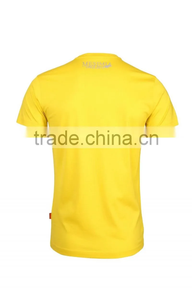 2016 men 's fashion blank t-shirt