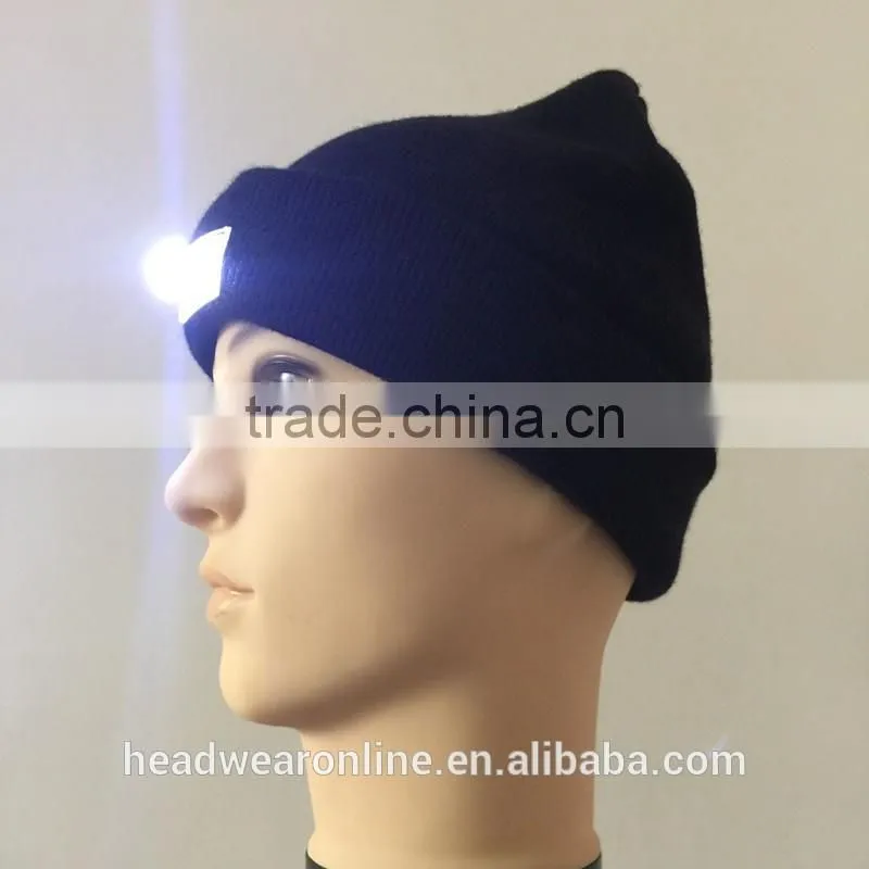 Winter Warm Led Light Beanie Hats Caps Cheap Price