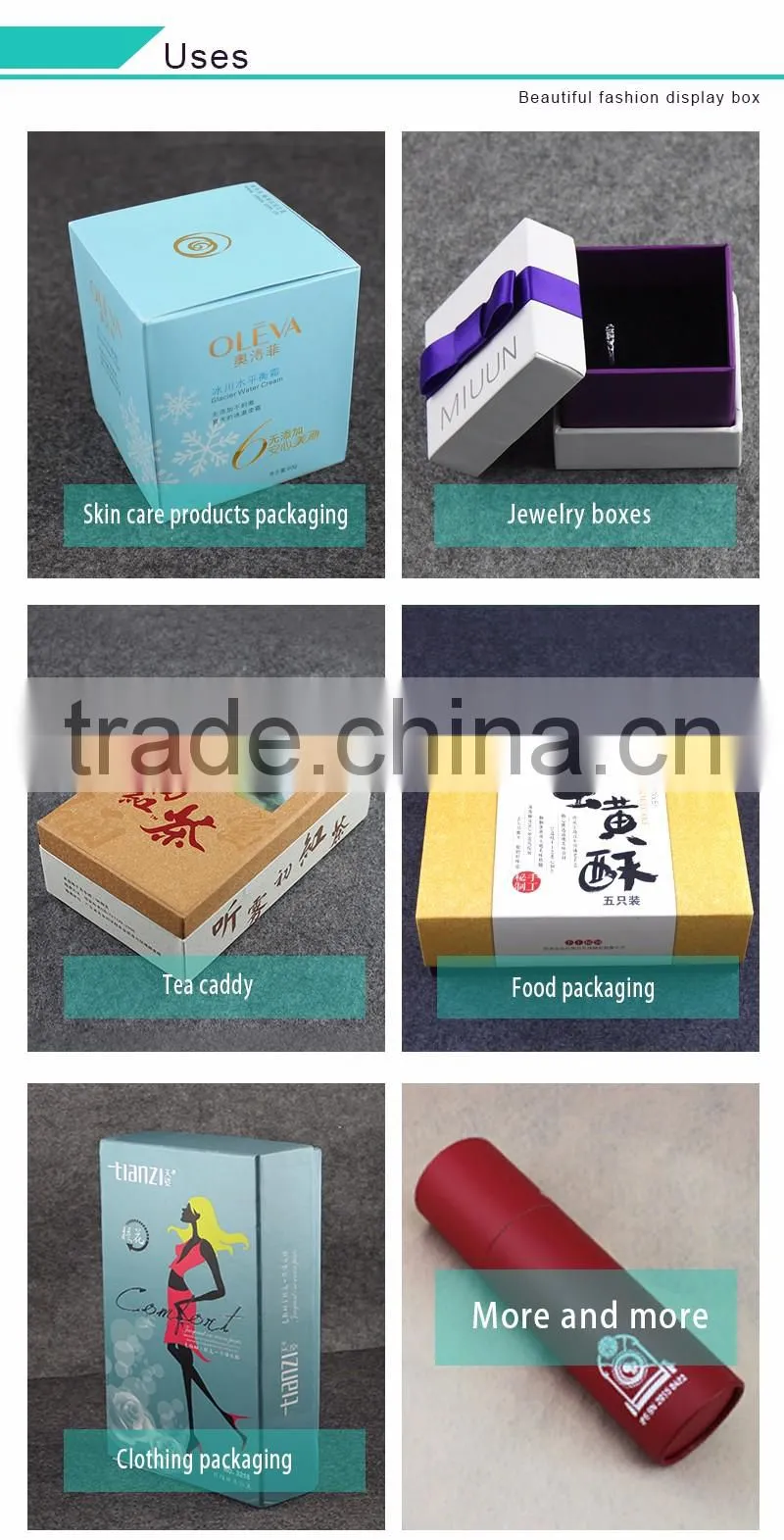 Custom Paper Carboard Box Cutting With Foam EVA