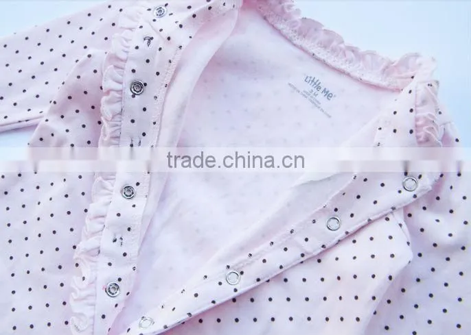 Little Bear pattern Of The Baby Bodysuit & Jumpsuit with hats