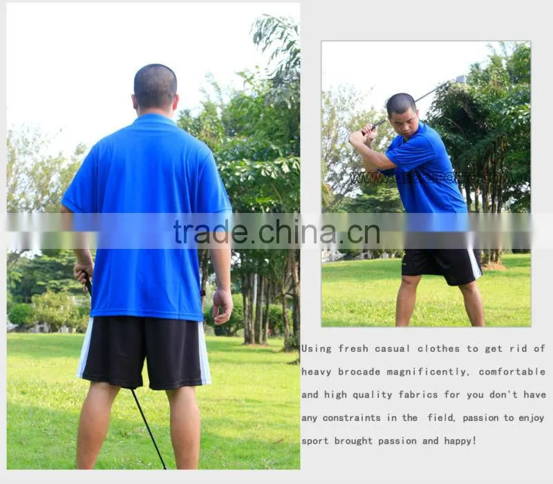 Short sleeve golf shirt quick dry golf shirt