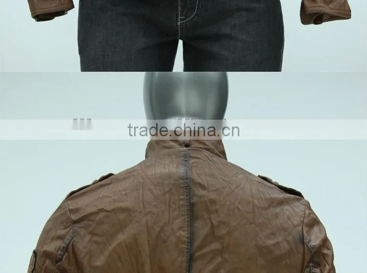 ALIKE brand fashion man real leather jacket