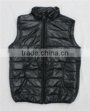 Hot Sale Fashion Blacket Padded Winter Sport Vest Jacket Men Waistcoat (MV130055)