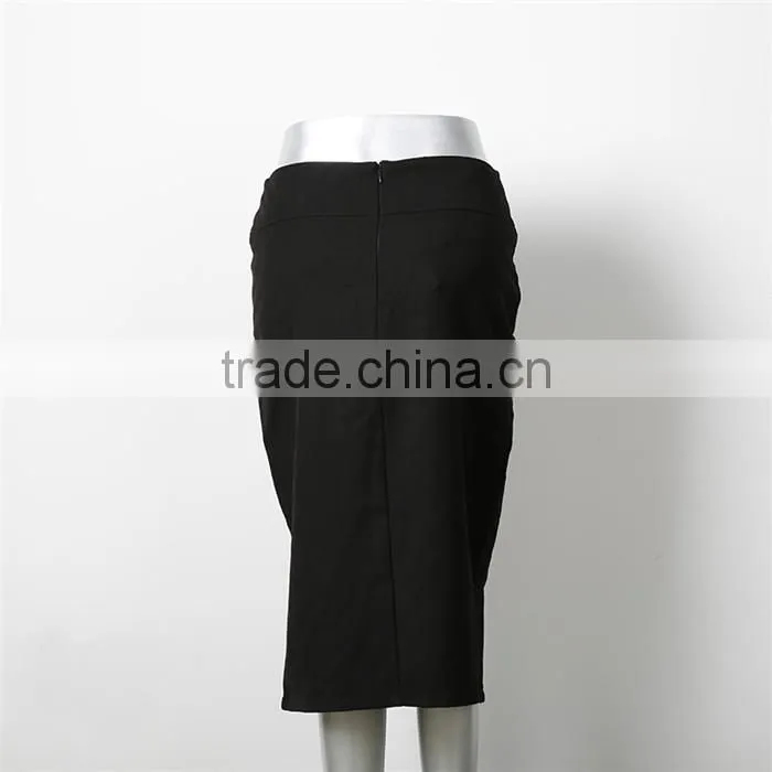 new design high waist narrow ladies skirt suits 2015
