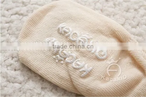 cute animal baby cotton socks, silicone print baby socks