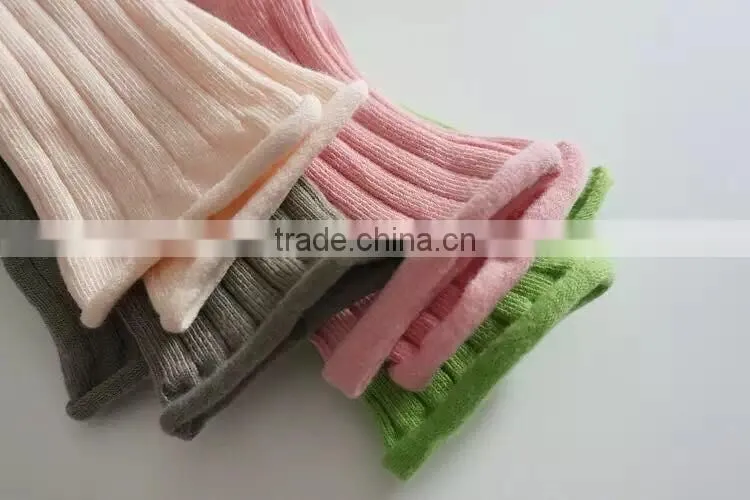 Korean spring and summer candy solid color socks baby boys and girls socks cotton socks