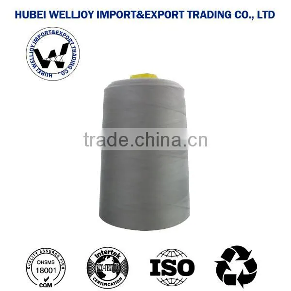 dyeing 100% pes sewing thread for jacket