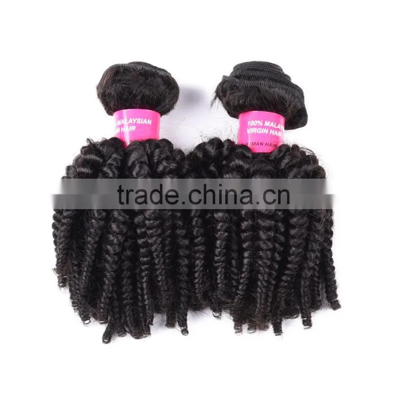 TOP Quality Best Price Fast Delivery malaysian afro kinky curl hair weave