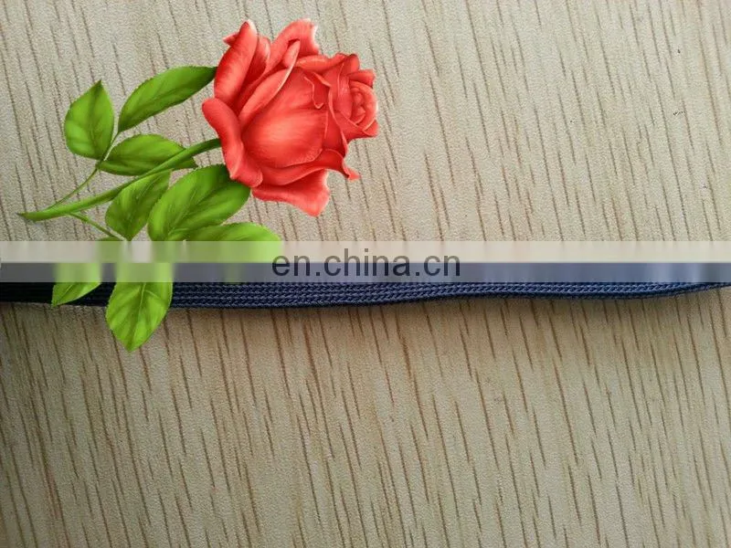 Polyester webbing for garments