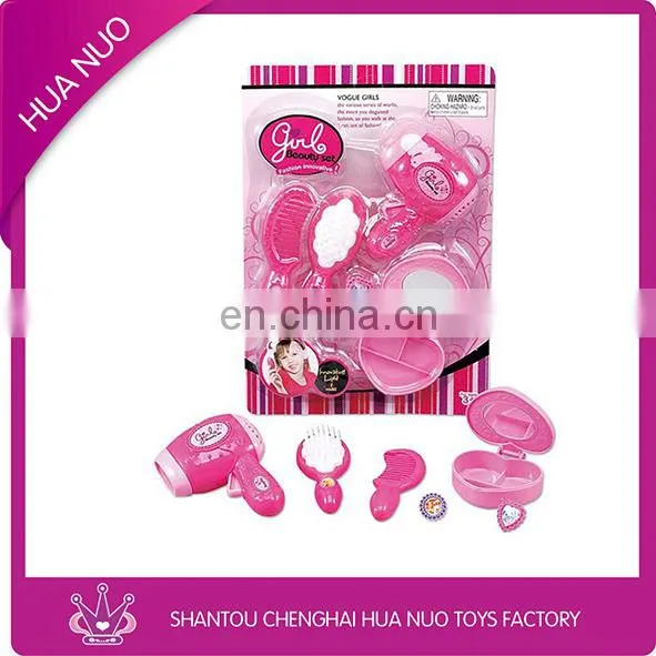 Beauty set girl haircut play house toy