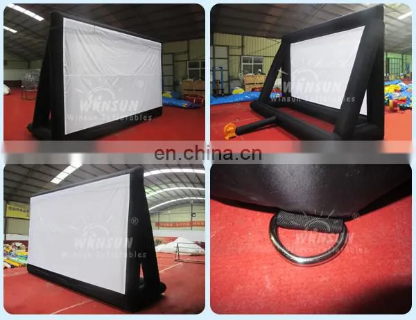 Giant Inflatable Cinema Screen / Outdooor Inflatable Screen For Sale