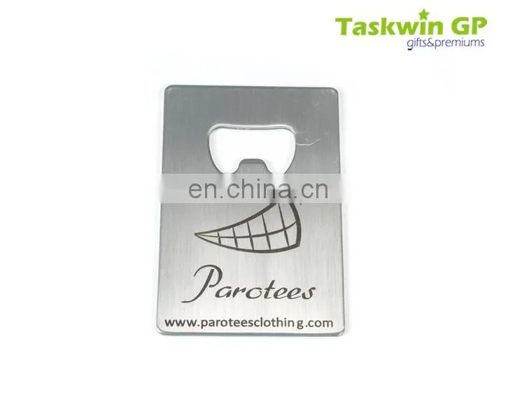 OEM Custom Metal Bottle Opener Card, Credit Card Bottle Opener, Business Stainless Steel Bottle Opener Cards