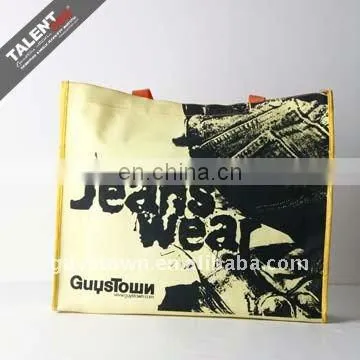 custom private silk screen printing fabric Shopping Bag