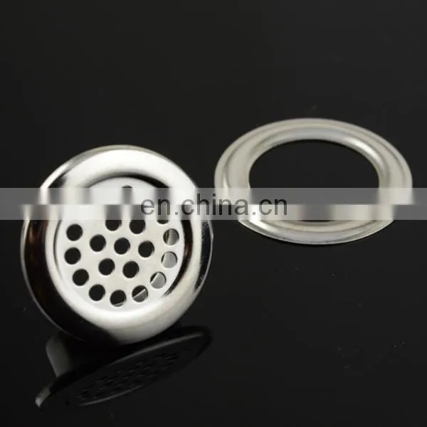 Promotional Hot Sale Colored Gold Custom Round Nickle Metal eyelet for shoes