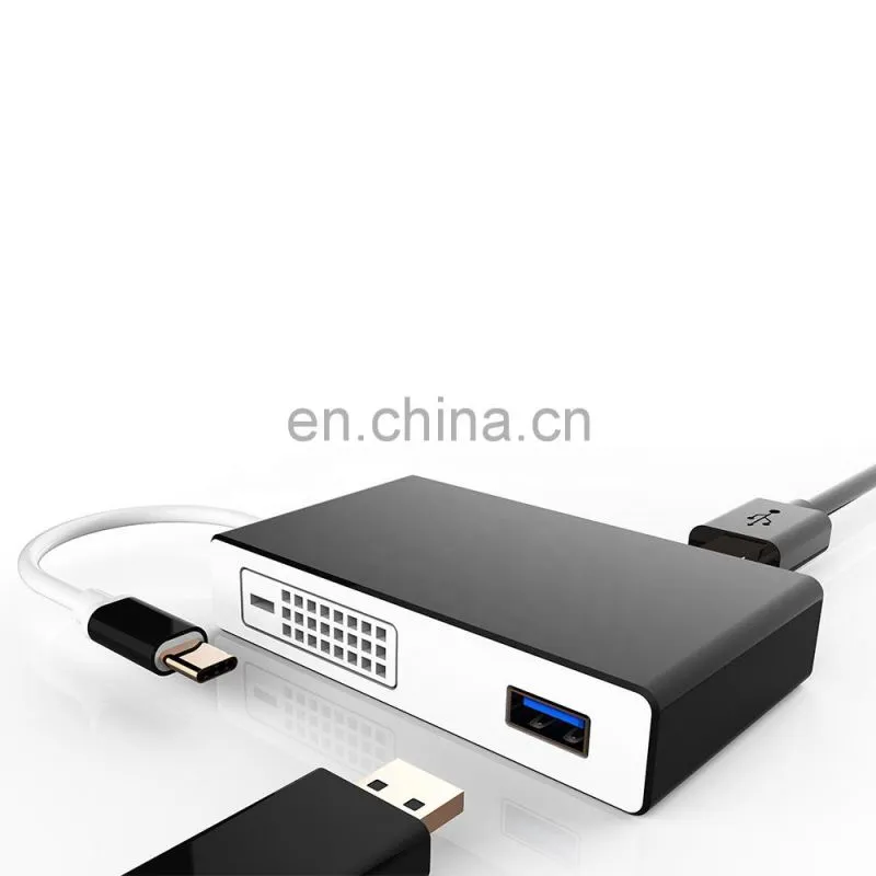hot selling video converter type c 4 in 1 adapter