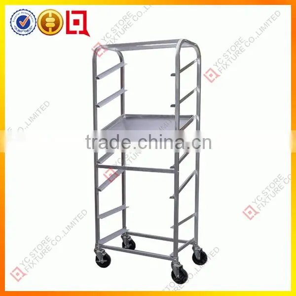 Multilayer metal cake display racks