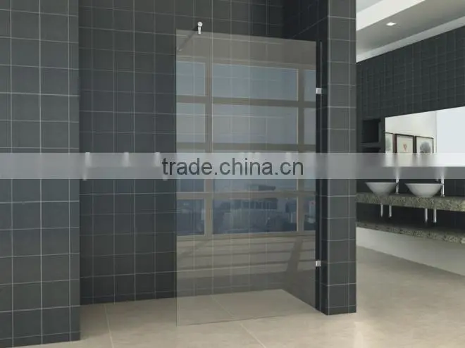 High quality Glass With Clamp Shower Screen BL-113