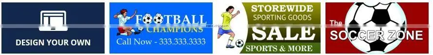 Custom PVC vinyl sports banner,soccer banner printing D-0223