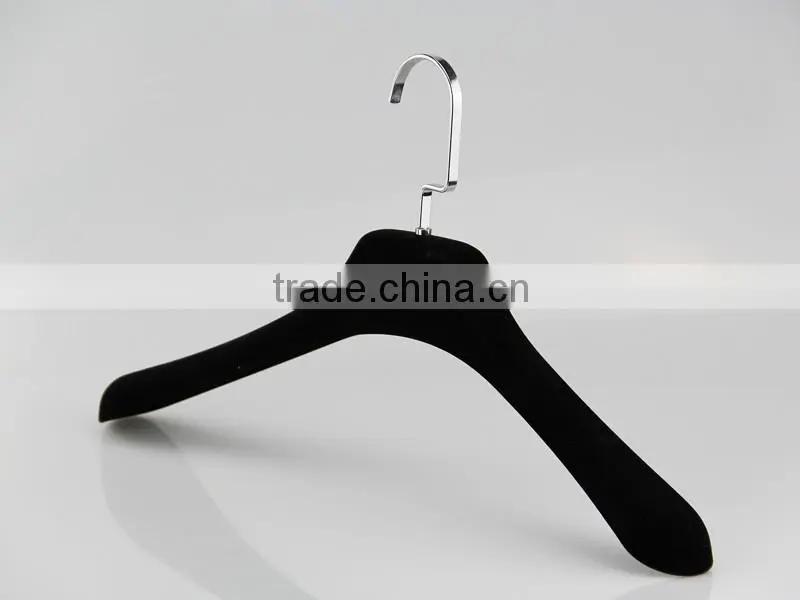 HA7009 shirt display hanger plastic cloth hanger designs available