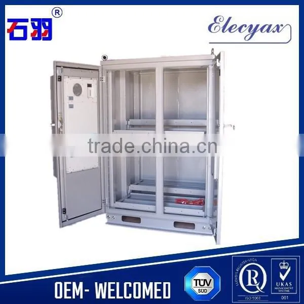 SK-419 Two-door battery management industry outdoor cabinet/enclosure with temperature control