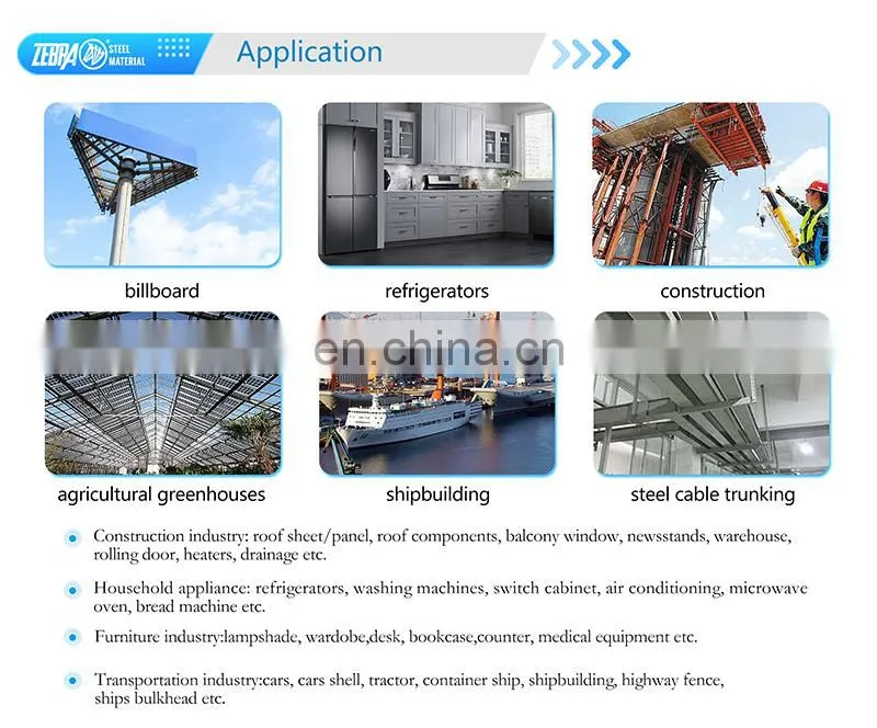 Factory Price Z30 / Z275 Zinc Coated Iron Sheet Galvanized Steel Coil / Sheet / Plate / Roll For Roofing Sheets