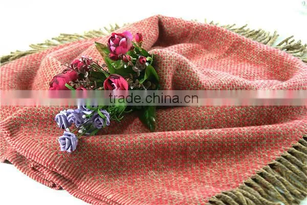 heavy picnic brand fashion handmade wool blanket