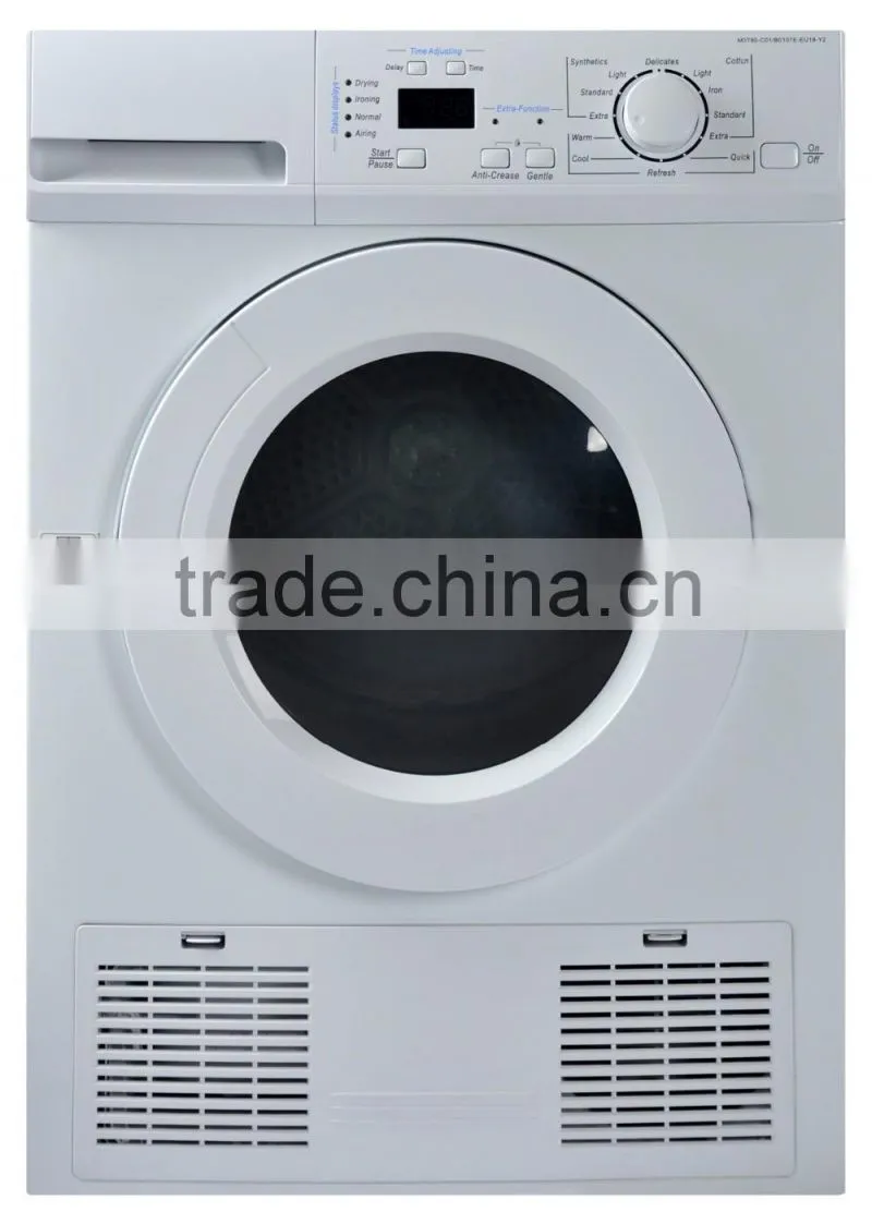 High Quality 7kg 8kg Household Appliance Tumble Clothes Dryer