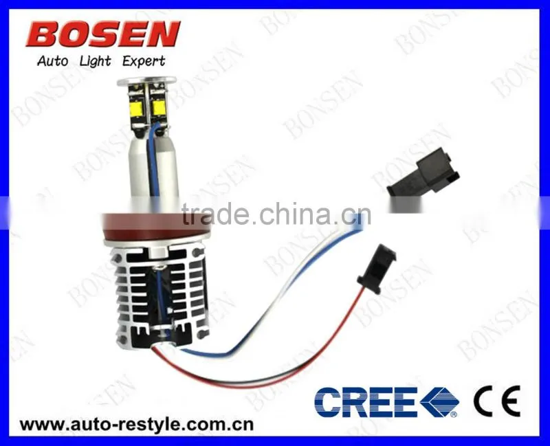 12V H8 20W Angel Eye for BMW E90 E91 E92 E39 LED Ring Angel Eye