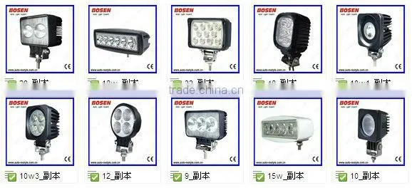 Led work light flush mount 18W cree LED offroad work light,spot driving light