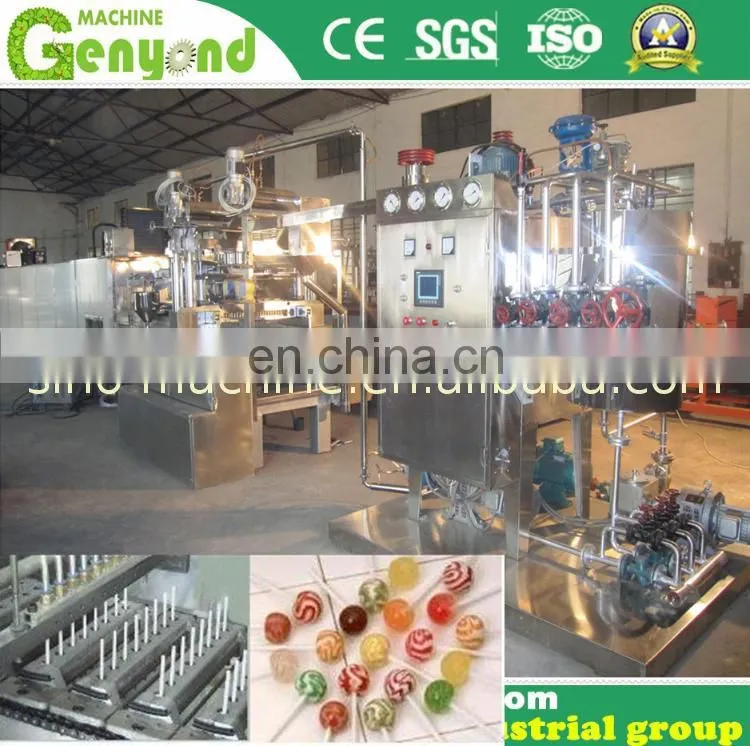 whole set hard candy lollipop making machine