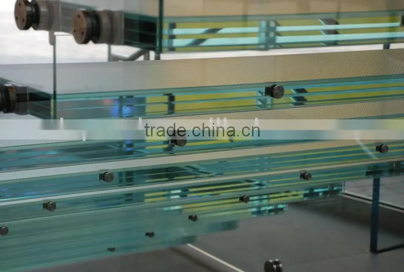 good quality glass stair and railing pillars