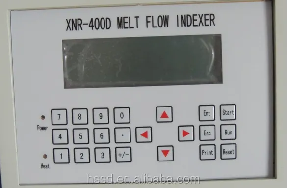 XNR-400A XNR-400B Melt Flow Index Tester MFR Testing Machine