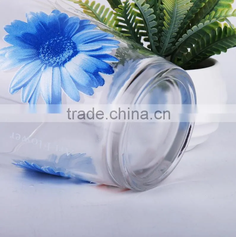 Popular design different sizes glass water jug set /crystal shot water coffee glass cup