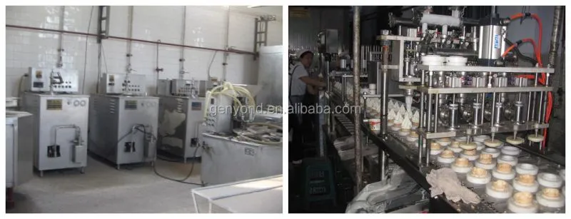 Factory Small Scale Stick Ice Cream Making Machine Cup & Cone Ice Cream Filling Machine Sliced Ice Cream Production Line