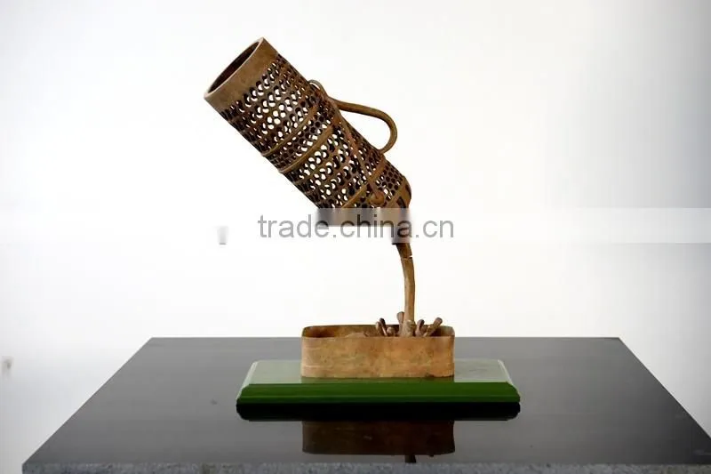 Home Decoration Bronze Pour coffee Statue Modern Sculpture Patented