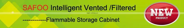 Lab equipment vented Filtered Storage Cabinet for Flammable Material
